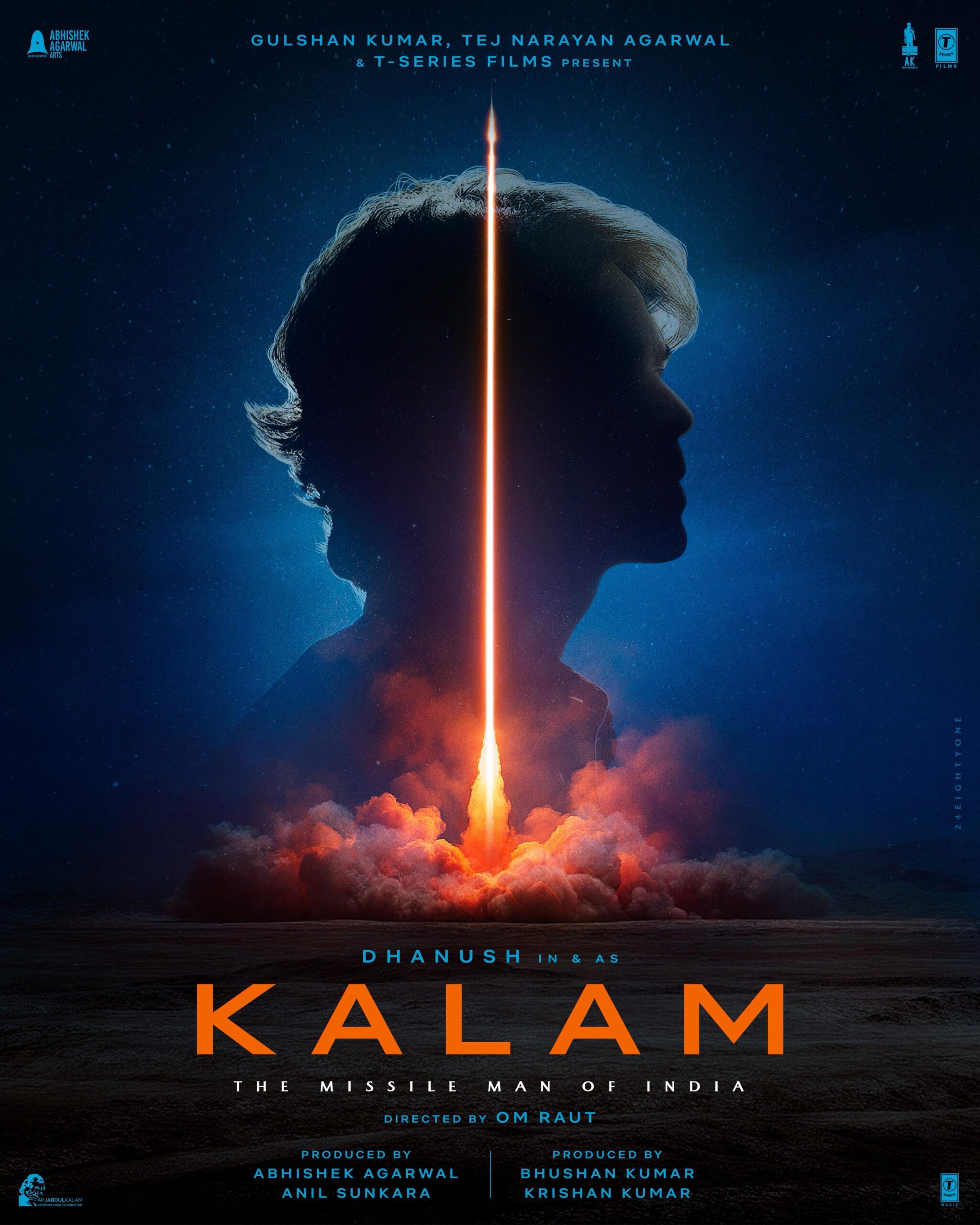 India’s Missile Man on the Silver Screen: Dhanush as Dr. APJ Abdul Kalam in Biopic announced at Cannes Film Festival 2025; Directed by Om Raut, Backed by Abhishek Agarwal and Bhushan Kumar hummernews.in