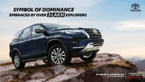 Toyota Fortuner and Legender Achieve Landmark Milestone of 3-Lakh Sales in India hummernews.in