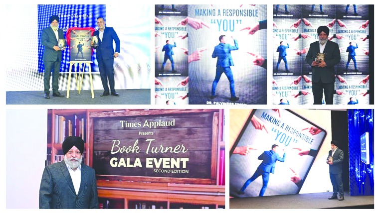 Dr. Palvinder Singh Launches Transformative Book with Chetan Bhagat: "Making a Responsible 'You'" hummernews.in