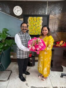 Delhi Para Olympic Committee President meets IHC Director Prof. K.G. Suresh hummernews.in
