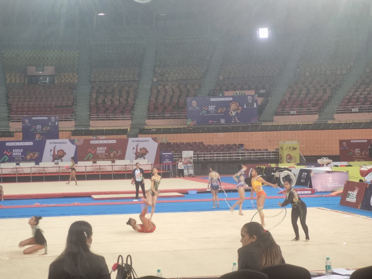 Khelo India Youth Games 2025: Maharashtra Shines in Rhythmic Gymnastics Qualifiers, Delhi Puts Up a Strong Fight hummernews.in