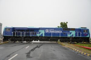 Wabtec and Rio Tinto SimFer Unveil the first Locomotive for the Simandou Project hummernews.in