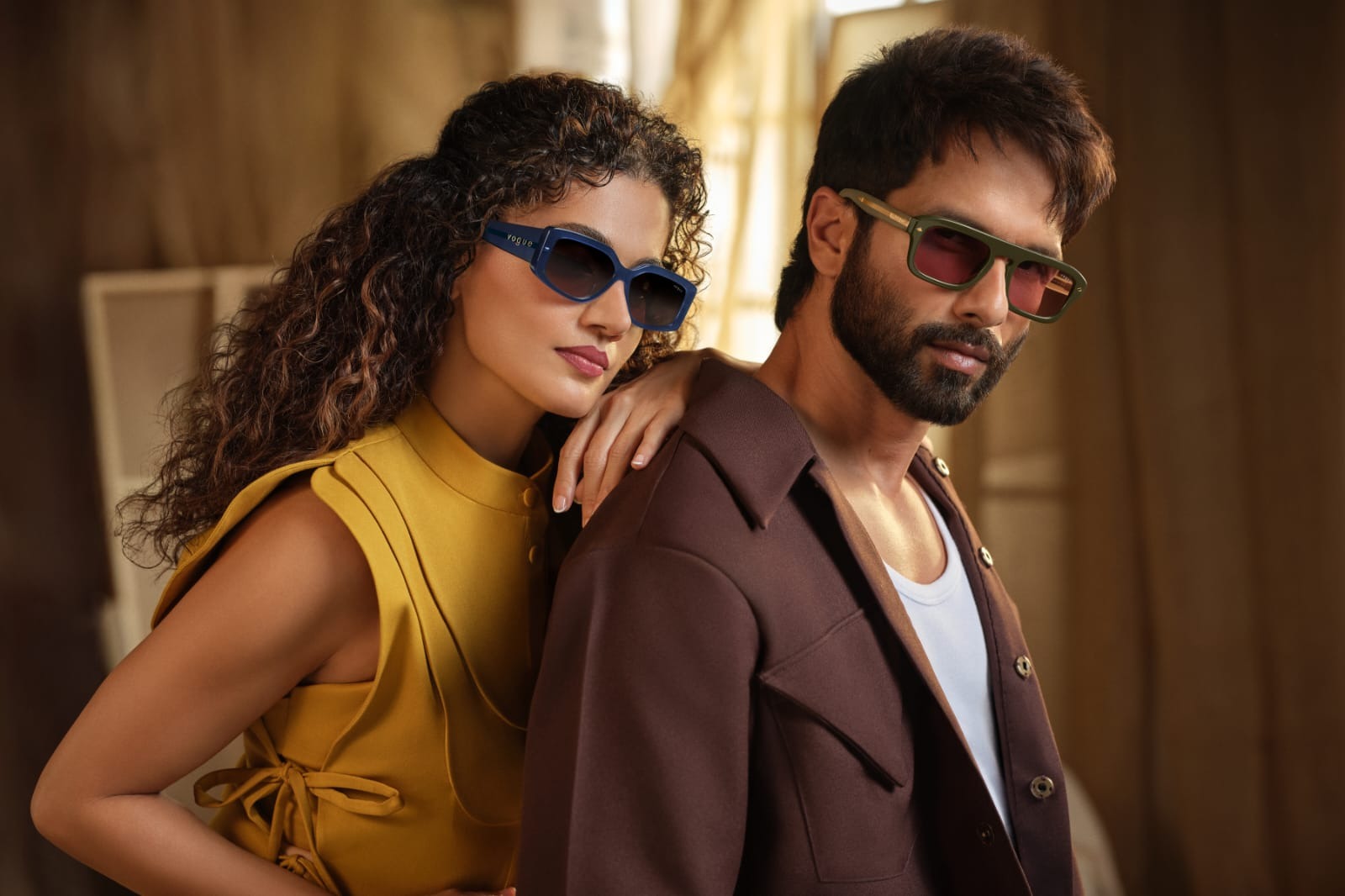 Vogue Eyewear Welcomes Shahid Kapoor, who joins Taapsee Pannu as its Brand Ambassador in India hummernews.in