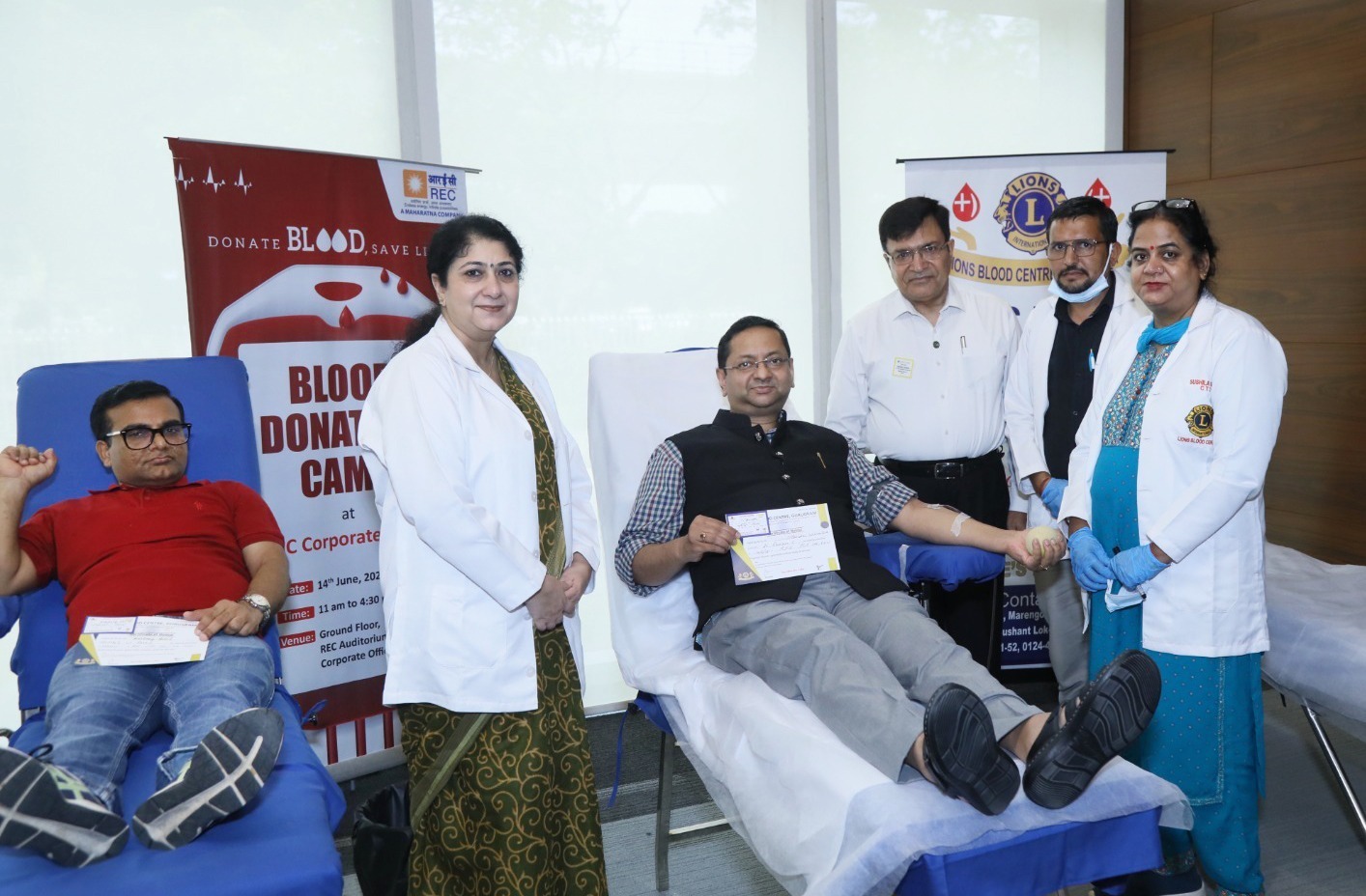 REC Limited Organizes Blood Donation Camp on World Blood Donor Day hummernews.in