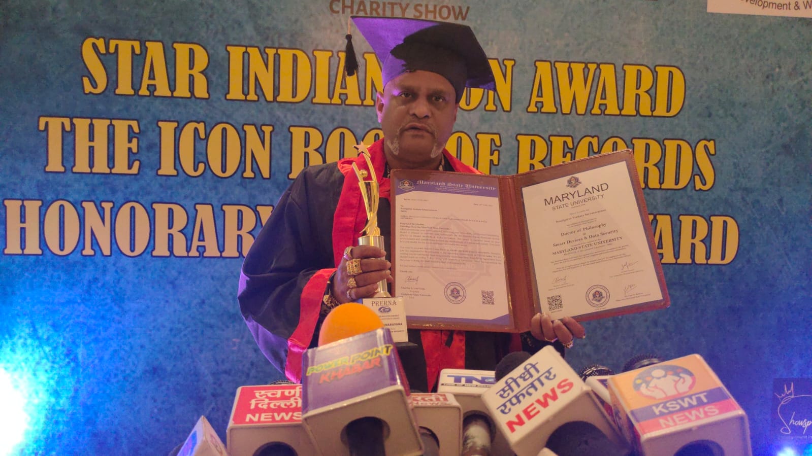 Science, Struggle, and the Triumph of Dreams: Dr. Sri N. V. Satyanarayana Honored with Honorary Doctorate Award hummernews.in