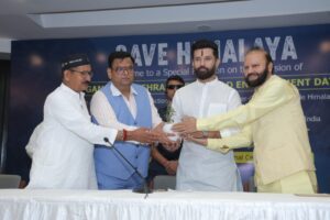 Save the Himalayas, Save Lives: Kishore Upadhyay Issues Global Warning on Climate Crisis on World Environment Day hummernews.in