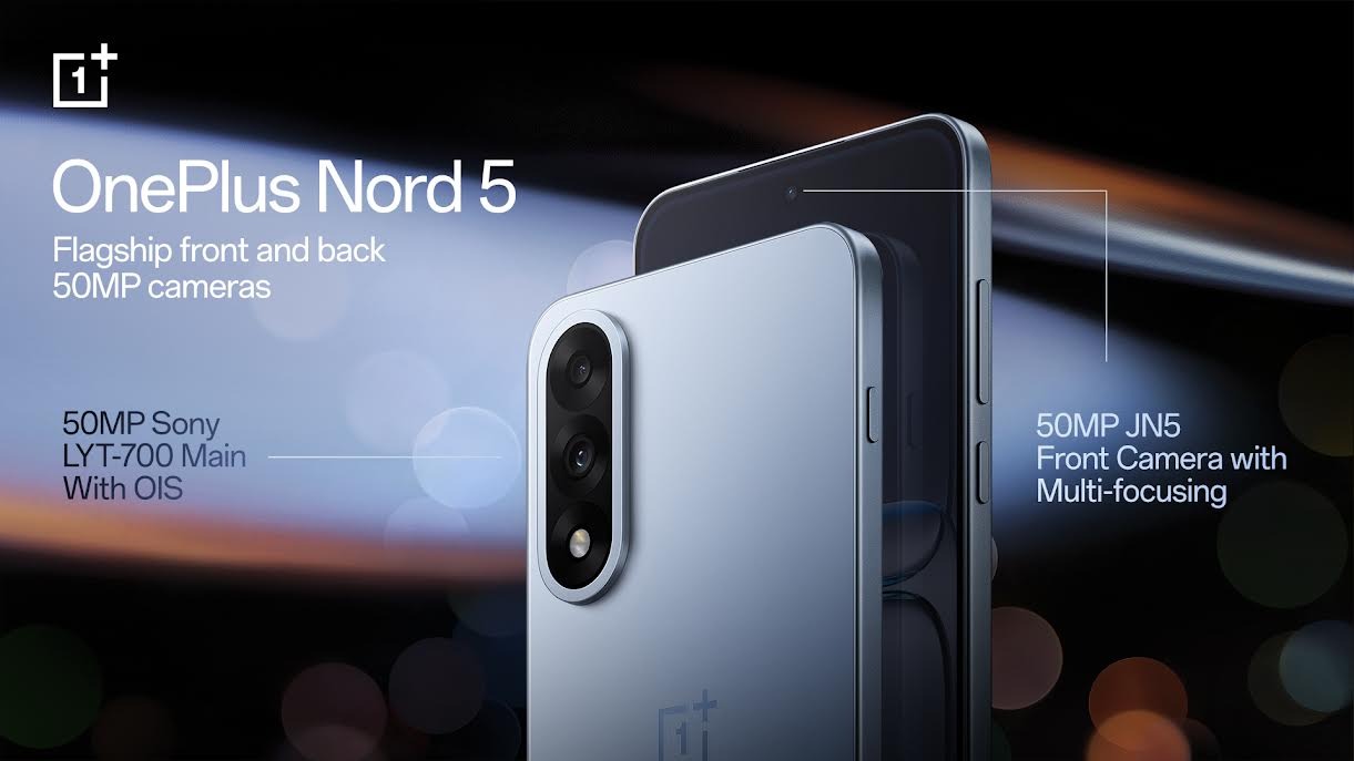 Get Ready to Capture: OnePlus Nord 5 Packs Dual 50MP Sensors and a Stunning Ultra-Wide Camera hummernews.in