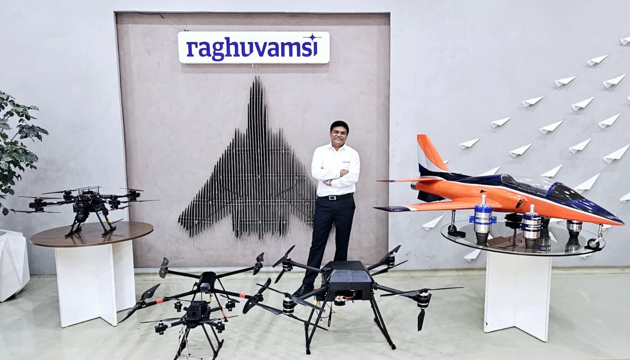 Raghu Vamsi Aerospace Group Debuts Indigenous Jet Engine & UAV Technologies at 55th Paris Air Show hummernews.in