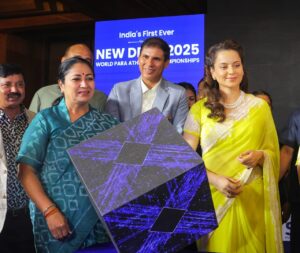 Paralympic Committee Of India Unveils Logo and Mascot, Flags Off ‘100 Days to Go’ Countdown for New Delhi 2025 World Para Athletics Championships hummernews.in