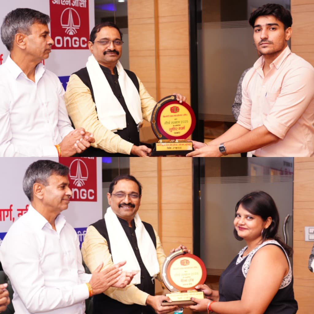 Aniket Sardhana and Suditi Raje Honoured with ‘Shaurya Samman 2025’ hummernews.in