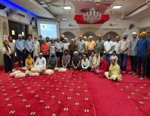 Gurdwara Sahib Turns Lifesaver Hub: CPR Training Empowers 40+ Household hummernews.in