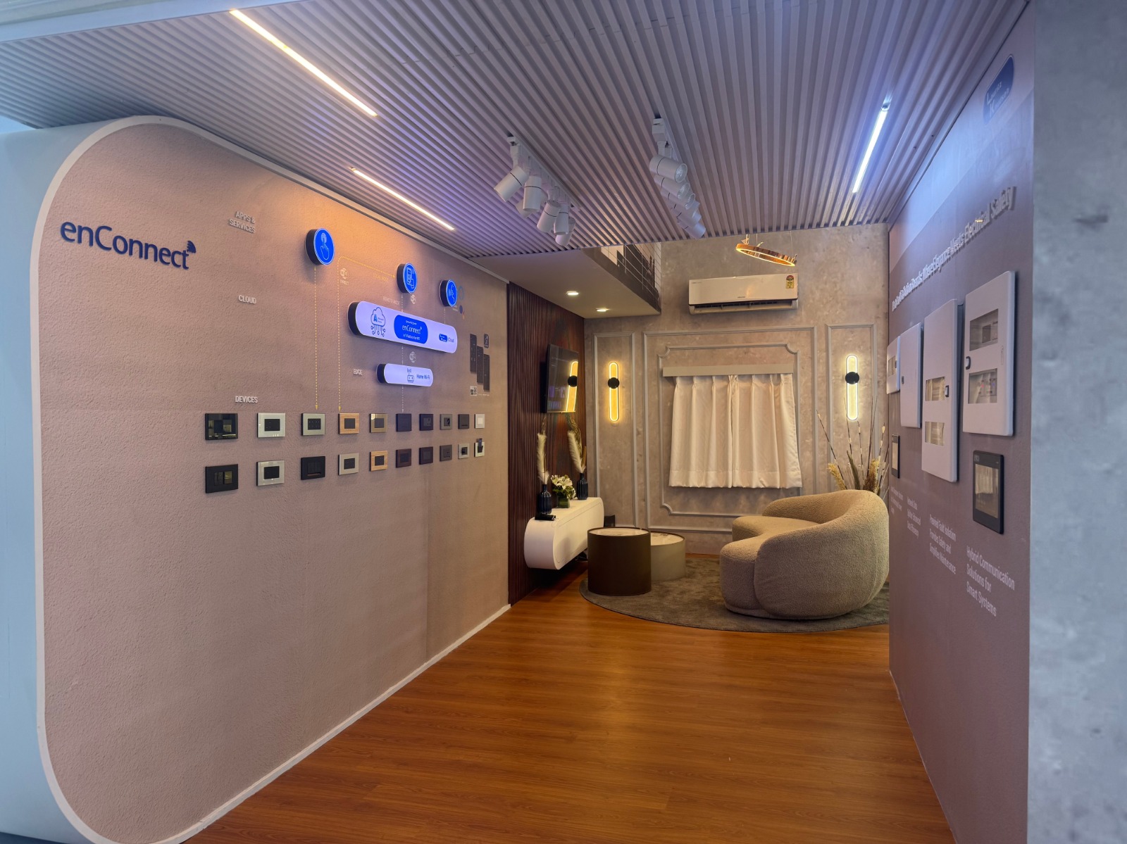 Lauritz Knudsen Electrical and Automation (formerly L&T Switchgear) Introduces enConnect for Seamless Home Automation hummernews.in