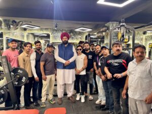 Inauguration of Sheru Fitness Gym in South Delhi hummernews.in