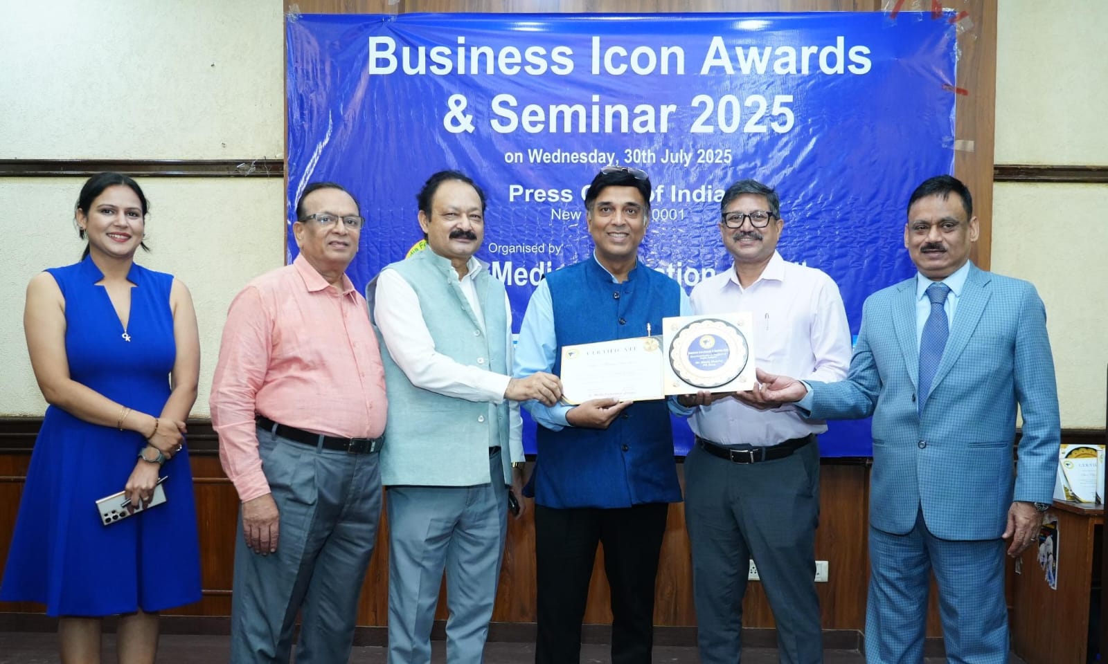 Media Federation of India Honours Top Changemakers at Business Icon Awards 2025 hummernews.in