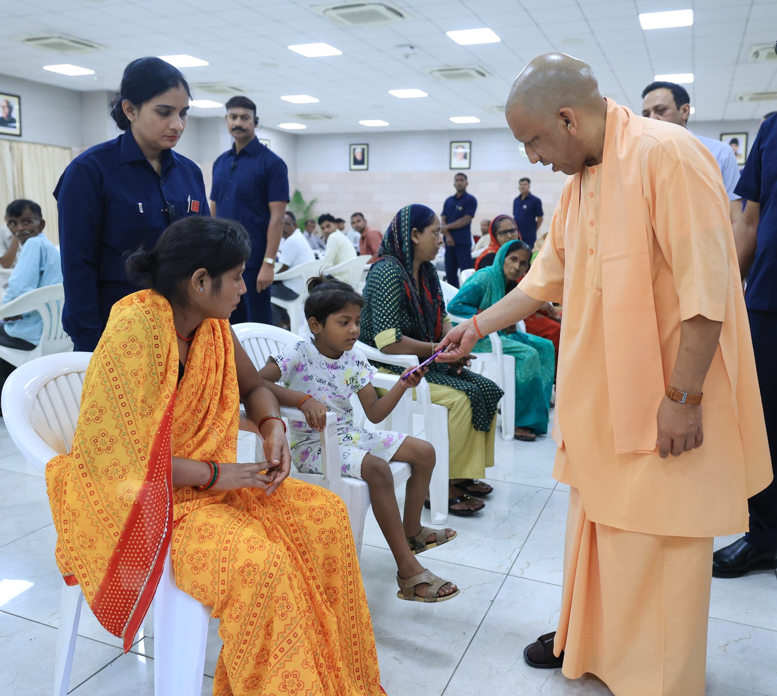 CM Yogi listens to public grievances at Janata Darshan, assures swift action hummernews.in