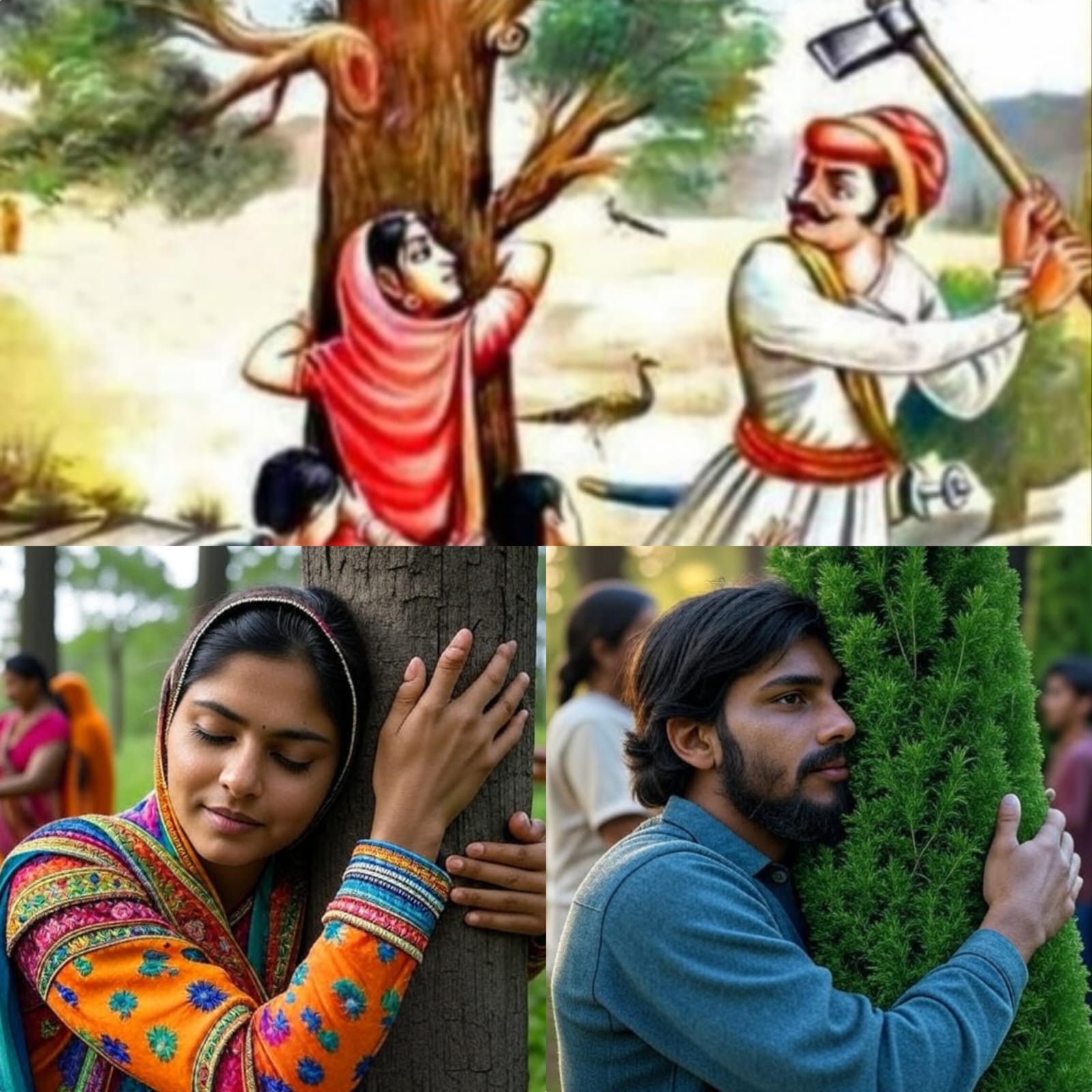 363 Bishnois Hugged Trees and Were Killed — Because the King Was Hindu. If Aurangzeb Had Ordered This, Devotee DNA Would’ve Quaked! hummernews.in