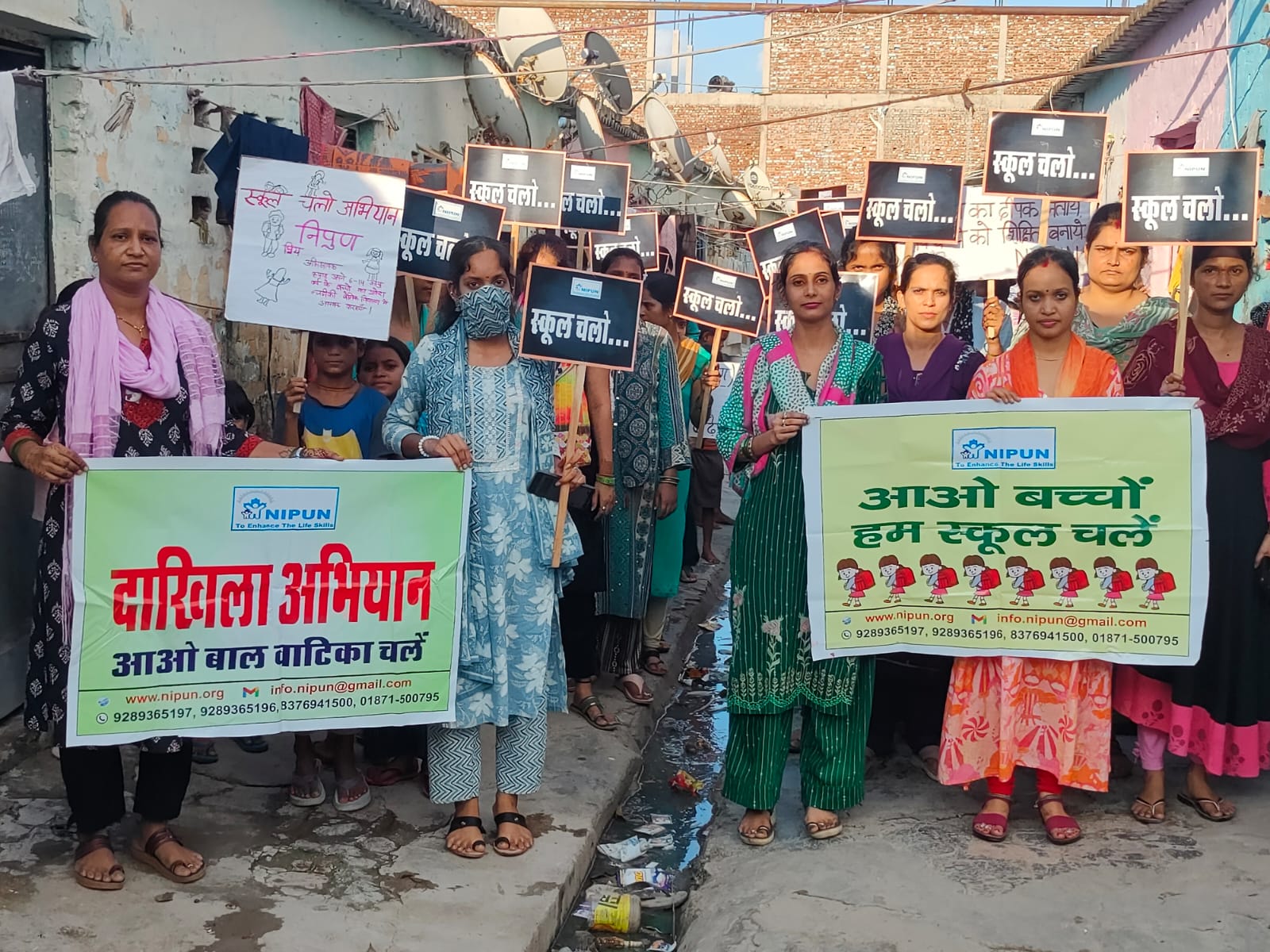 NIPUN Launches “Dakhila Campaign” to Promote Inclusive Education Among Migrant Children in South West Delhi hummernews.in