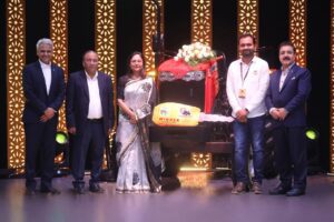 Winner awarded a brand-new Massey Ferguson 254 DYNASMART 2WD tractor hummernews.in