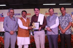 Harish Arora Honoured with the ‘Vagishwari Samman’ hummernews.in