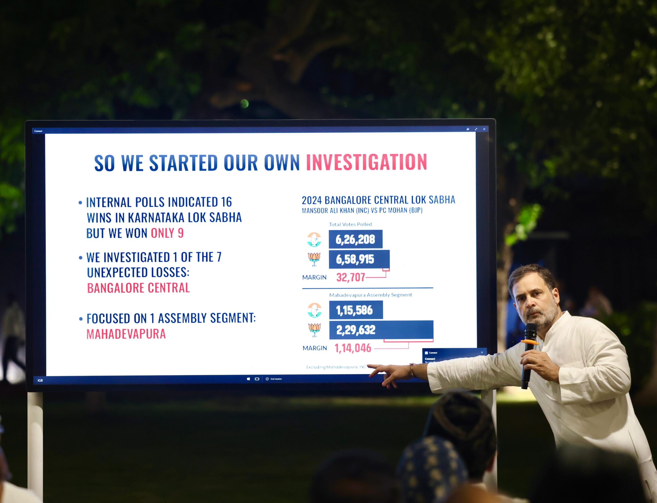 Suspicion Turns to Proof: Rahul Gandhi Exposes Massive Voter List Manipulation hummernews.in
