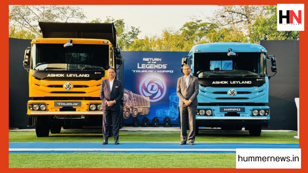 Ashok Leyland Relaunches Iconic Taurus and Hippo Heavy-Duty Trucks https://hummernews.in/