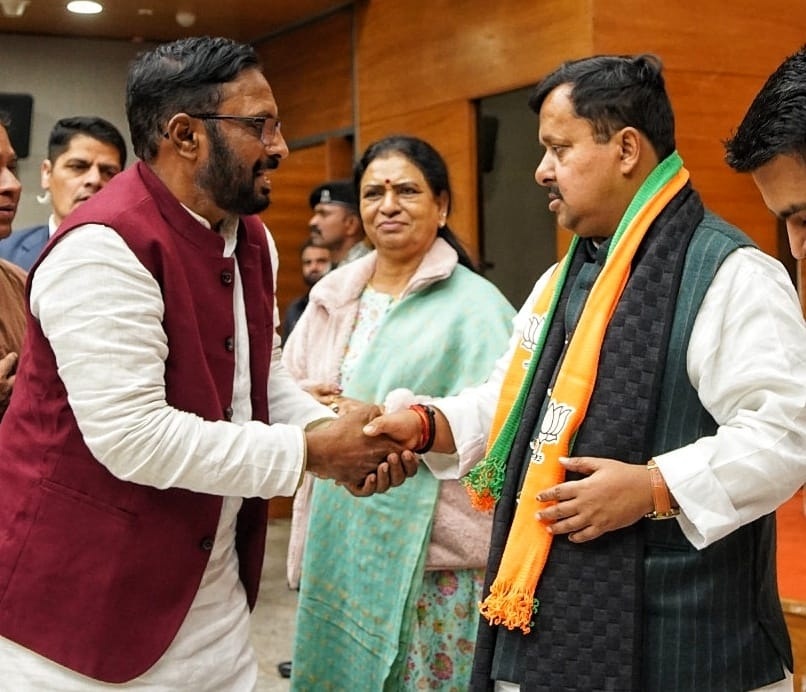 Nitin Naveen congratulated by Pothula Prasad Naidu https://hummernews.in/